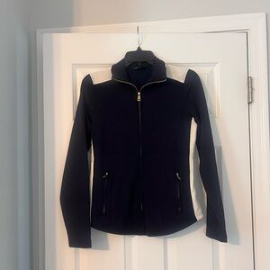 Ralph Lauren Black Label Zip Up Size Small Petite - Navy